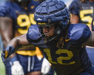 WVU defensive end Taijh Alston thanks God he didn't quit football, as another season approaches